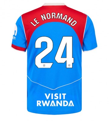 Atletico Madrid Robin Le Normand #24 Terza Maglia 2025-26 Manica Corta